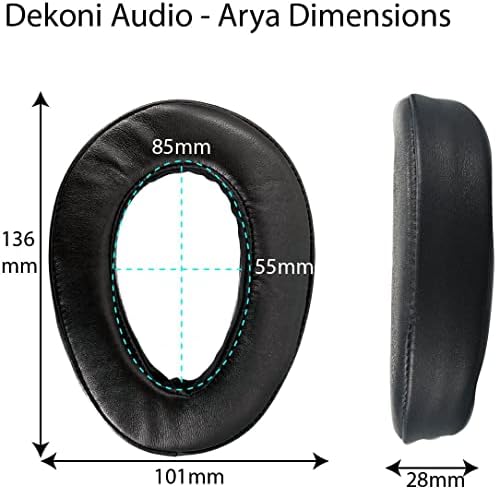 Dekoni Audio Earpads עבור Hifiman Arya Open Back Headpons | רפידות אוזניים להחלפה לאוזניות Hifiman Ananda,